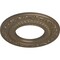 Ekena Millwork Andrea Ceiling Medallion (Fits Canopies up to 4 1/8"), 8 1/8"OD x 4 1/8"ID x 1/2"P, Warm Silver CM08ADWSS - alternate 4
